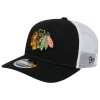 New Era Chicago Blackhawks  Blackhawks 970 Primary Trucker Cap In Blue