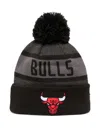 New Era Chicago Bulls Beanie In Black