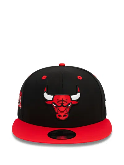 New Era Chicago Bulls Logo-detail Baseball Cap In Blue