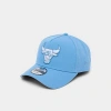 New Era Chicago Bulls Nba 9forty Snapback Hat In Uni Blue/white