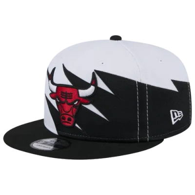 New Era Chicago Bulls  Bulls 950 Jagged Cap In White/black