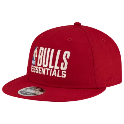 New Era Chicago Bulls  Nba Bulls Fear Of God 9fifty Rc Cap In Red
