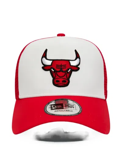 New Era Chicago Bulls Team Trucker Cap In Multi