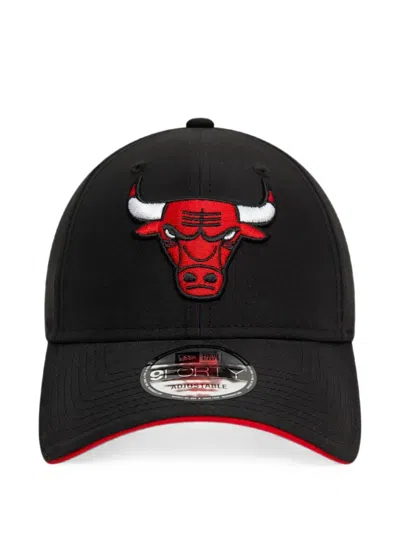 New Era Chicago Bulls The League 9forty Embroidered-logo Cap In Black