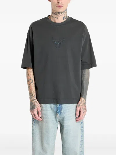 New Era Chicago Bulls T-shirt In Black