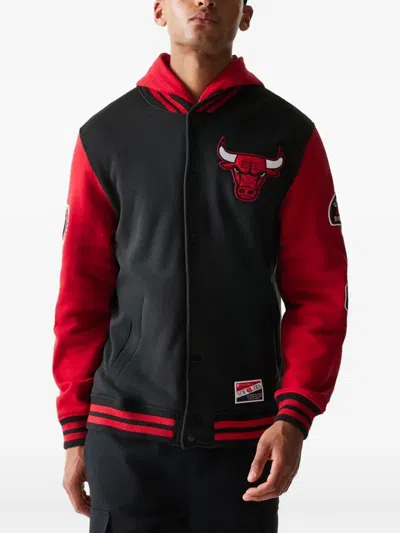 New Era Chicago Bulls Varsity Jacket In Multi