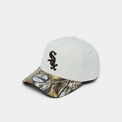 New Era Chicago Cubs Mlb 9forty Snapback Hat In White