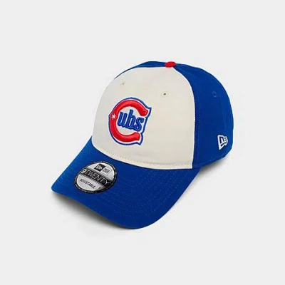 New Era Chicago Cubs Mlb 9twenty Strapback Hat In Blue