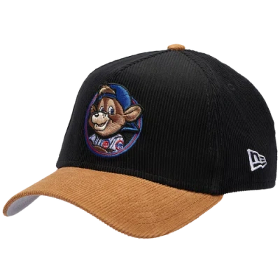 New Era Chicago Cubs  Cubs 940af Cord Cap In Black