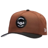 New Era Chicago Cubs  Cubs 9forty A-frame Cap In Brown