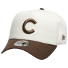 New Era Chicago Cubs  Cubs 9forty A-frame Cap In White/walnut