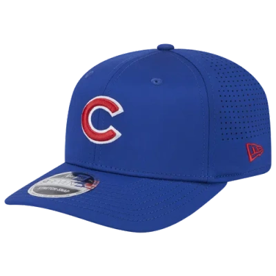 New Era Chicago Cubs  Cubs Perf 970 Adjustable Cap In Blue