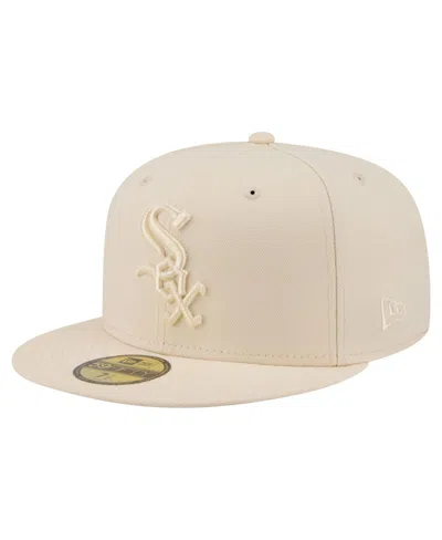 New Era Chicago White Sox 59fifty Fitted Baseball Cap In Neutral