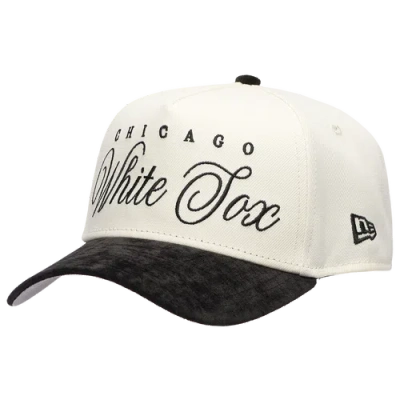 New Era Chicago White Sox  White Sox 2 Tone Velvet Script Cap In Purple