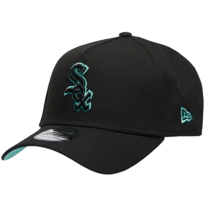 New Era Chicago White Sox  White Sox 940af Tiffany Pop Cap In Black