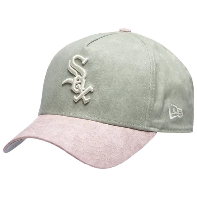 New Era Chicago White Sox  White Sox 940af Washed Cap In Green