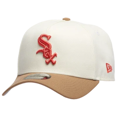 New Era Chicago White Sox  White Sox 9forty A-frame Cap In Coral/tan/white
