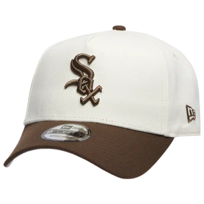 New Era Chicago White Sox  White Sox 9forty A-frame Cap In White/walnut