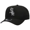 New Era Chicago White Sox  White Sox 9forty Metallic A-frame Cap In Black