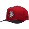 New Era Chipper Jones  Braves 9fifty A-frame Player Cap In Red