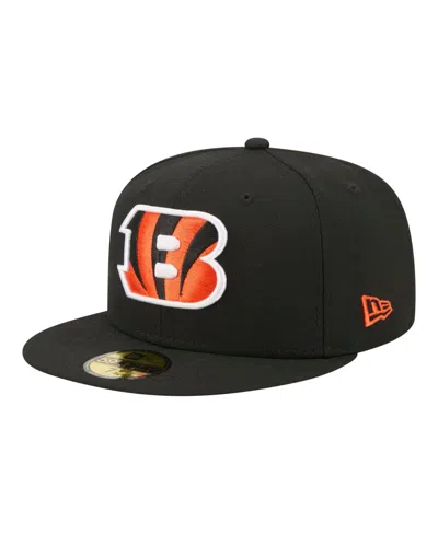 New Era Cincinnati Bengals Core Team 59fifty Fitted Cap In Black