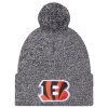 New Era Cincinnati Bengals  Bengals Marl Pom Knit In Black