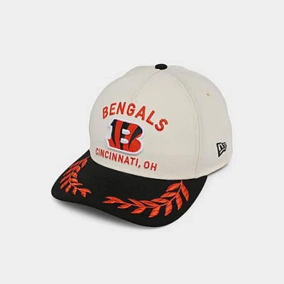 New Era Cincinnati Bengals Nfl Draft 9forty M-crown A-frame Snapback Hat In White