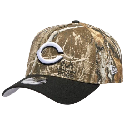 New Era Cincinnati Reds  Reds 940 A-frame Snow Realtree Cap In Brown
