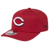 New Era Cincinnati Reds  Reds Perf 970 Adjustable Cap In White/red