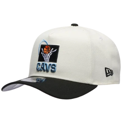New Era Cleveland Cavaliers  Cavaliers 9forty A-frame Hwc Cap In White