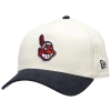 New Era Cleveland Indians  Indians 940 A Frame Cordory Cap In Neutral