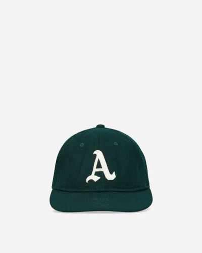 New Era Cooperstown Athletics Mlb Heritage Retro Crown 9fifty Cap Dark Green