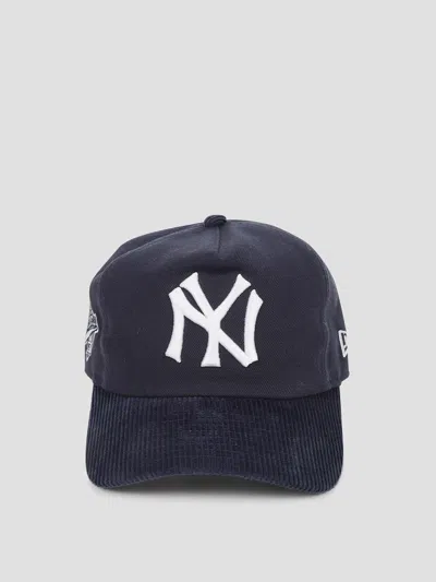 New Era Coops Cord 19twenty Navy Yankees Cap In Blue