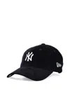 New Era Cord 9 Twenty Cotton Cap In Black