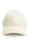 New Era Cord 9twenty Neyyan Stn Hats Beige In Gray