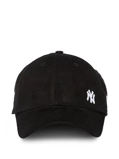 New Era Corduroy Baseball Cap In Black