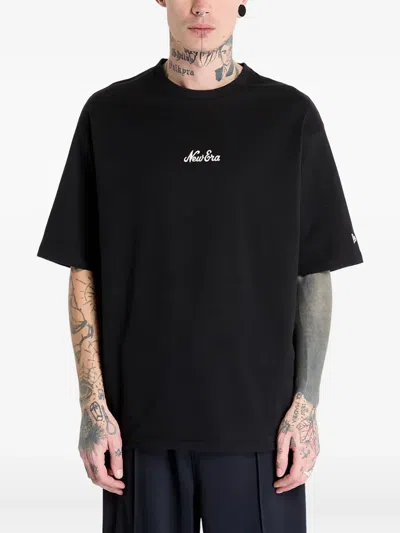 New Era Cotton T-shirt In Black