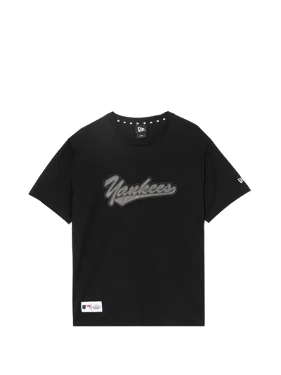 New Era Crew Neck T-shirt In Black