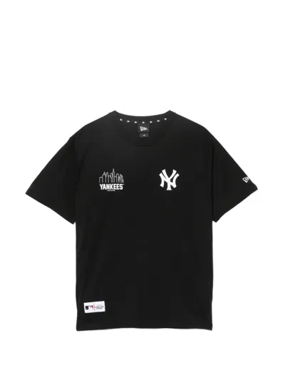 New Era Crew Neck T-shirt In Black