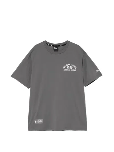 New Era Crew Neck T-shirt In Gray