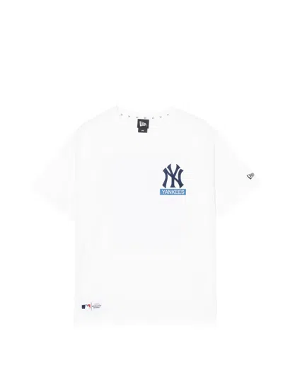 New Era Crew Neck T-shirt In White