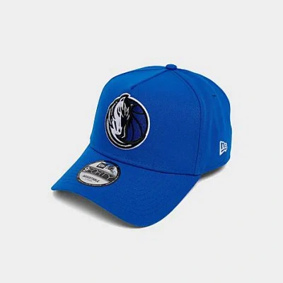 New Era Dallas Mavericks Nba 9forty A-frame Snapback Hat In Blue