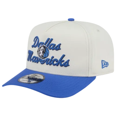 New Era Dallas Mavericks  Mavericks 9fifty Af Chainstitch 25232 In White