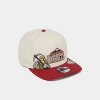 New Era Denver Nuggets Nba Hardwood Classics 9fifty A-frame Snapback Hat In White