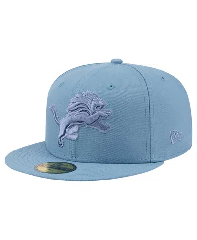 New Era Detroit Lions 59fifty Color Pack Baseball Cap In Blue