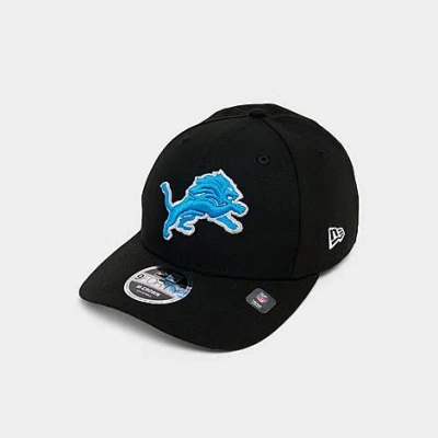New Era Detroit Lions Nfl 9forty Snapback Hat In Black