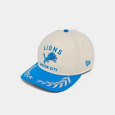 New Era Detroit Lions Nfl Draft 9forty A-frame Snapback Hat In Blue