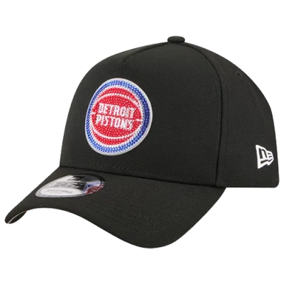New Era Detroit Pistons  Pistons 940 A Frame Draft 26 Cap In Black