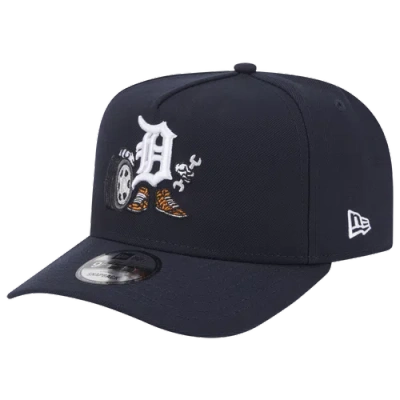 New Era Detroit Tigers  Tigers 9fifty A-frame Cartoon Cap In Black
