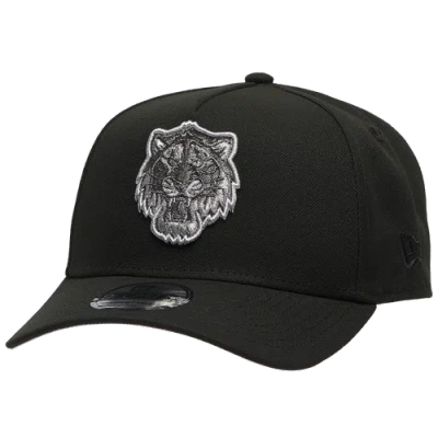 New Era Detroit Tigers  Tigers 9forty Metallic A-frame Cap In Black